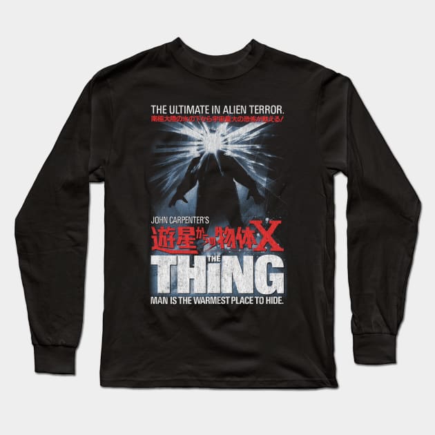 The Thing, John Carpenter, Horror, Sci Fi Long Sleeve T-Shirt by StayTruePonyboy